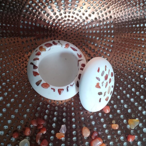 pot pierre naturelle cornaline provenance Botswana