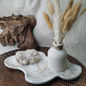 plateau nuage marbré beige