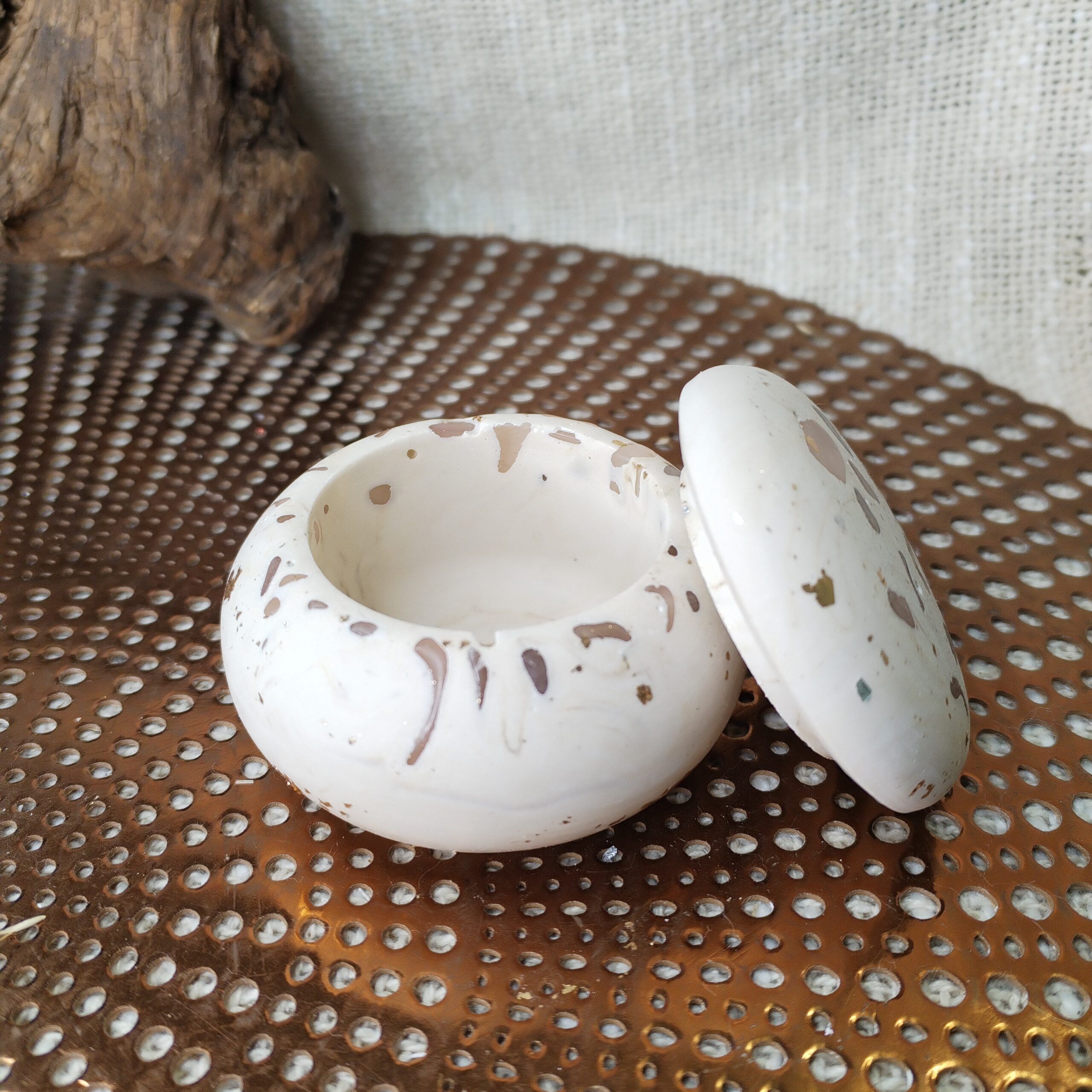 pot incrustation quarts